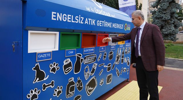 Dünyanin İlk Engelsiz Atik Toplama Merkezi Üsküdar’da