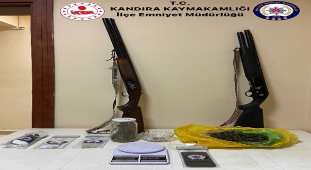 Dur ihtarına uymadı, kovalamaca torbacının evinde bitti