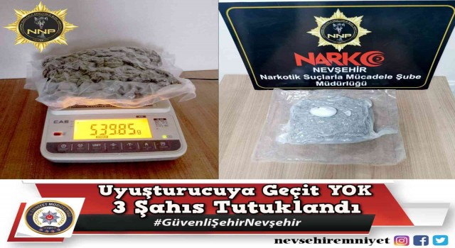 Dur ihtarına uymayan araçtan uyuşturucu çıktı