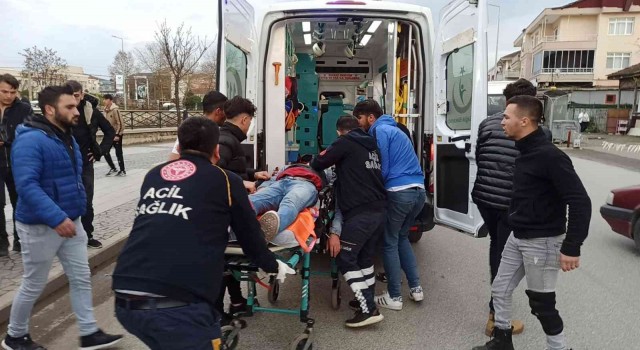 Düzcede 1 kişi kafasından vuruldu