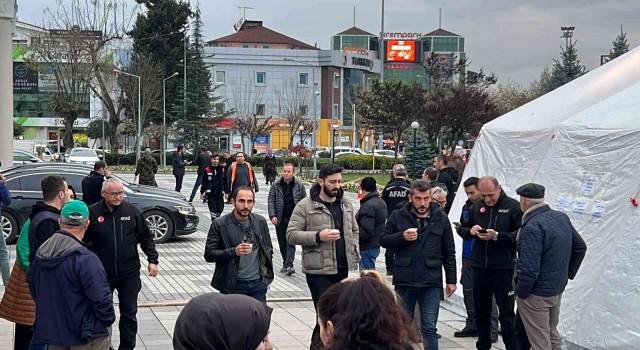 Düzcede 3.2 büyüklüğünde deprem