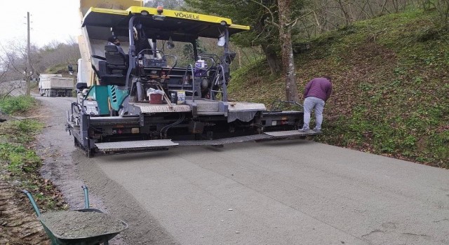 Düzcede uygulanan beton yol örnek oluyor