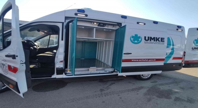 Düzceye tam donanımlı acil müdahale aracı