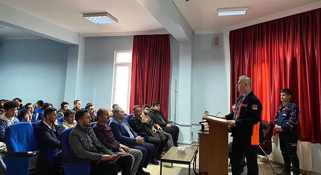 Düziçi Meslek Yüksek Okulu’nda, AFAD tarafından eğitim verildi