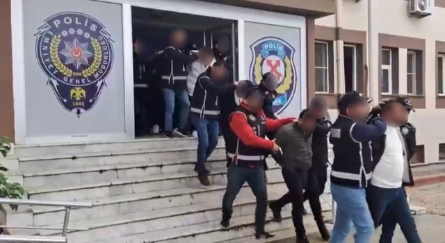 Edremitte organize suç örgütüne ek operasyonda 4 tutuklama