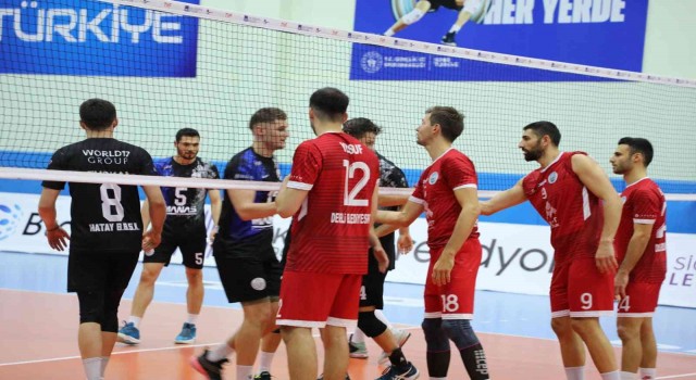 Efeler Ligi: Develi Belediyespor: 1- Hatay Büyükşehir Belediyespor: 3