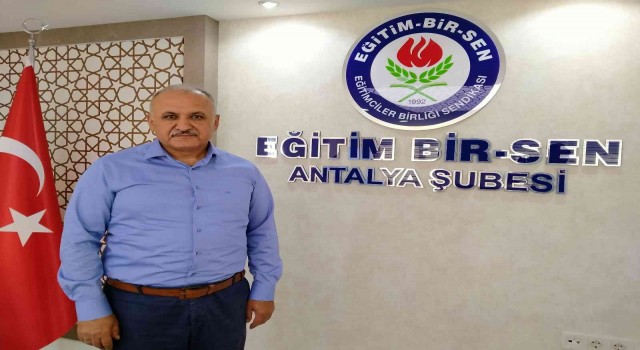 Eğitim Bir Sen Antalya Şube Başkanı Mirandan, İnsan Hakları Günü açıklaması