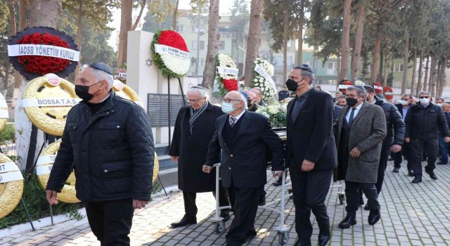 EİB Koordinatör Başkanı Eskinazinin annesi toprağa verildi