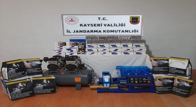 Ekiplerden tütün kaçakçılarına operasyon