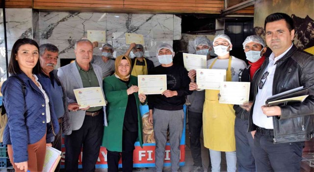 Elmalıda fırınlara Ekmek Hijyeni Belgesi verildi