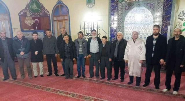 Emet Eğrigöz köyünde sabah namazı buluşması