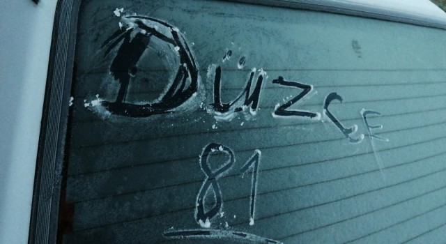 En soğuk 20 ilden biri Düzce