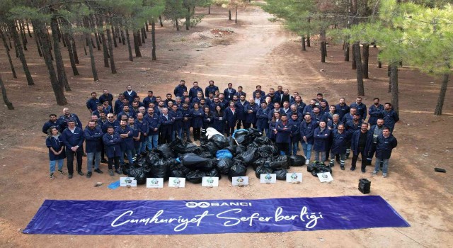 Enerjisa Enerji Gönüllüleri, Cumhuriyet Seferberliği kapsamında 5.5 ton atık topladı