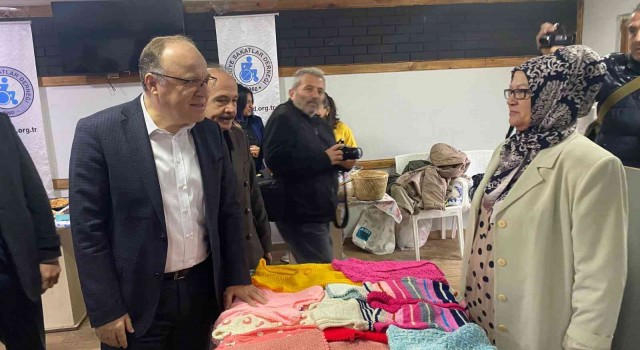 Engelliler sandalyelerine kavuştu