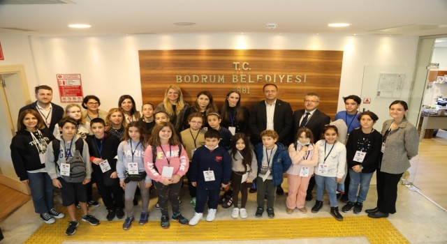 Erasmus okullar arası değişim ortakları Bodrumda