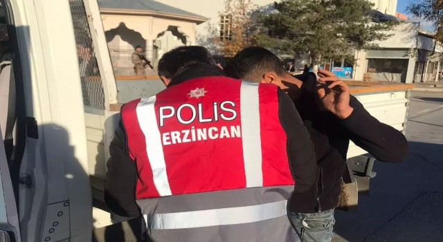 Erzincanda asayiş uygulaması