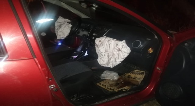 Erzincanda trafik kazası: 1 yaralı