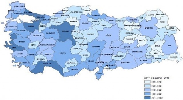 Erzurum GSYHsinde yüzde 29luk artış