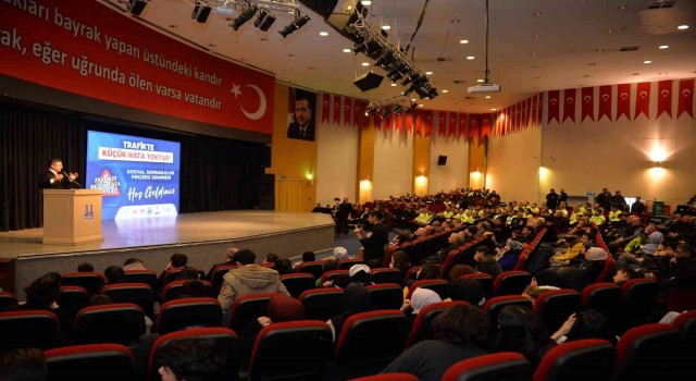 Erzurumda ‘Trafikte küçük hata yoktur projesinin toplantısı yapıldı