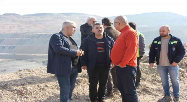 Eti Maden İşletmeleri Genel Müdürü Keleşer, Hisarcıkta