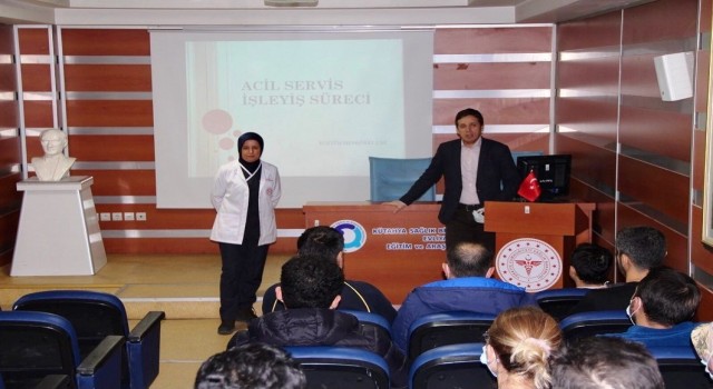 Evliya Çelebi Hastanesinde Acil Servis işleyiş süreci masaya yatırıldı