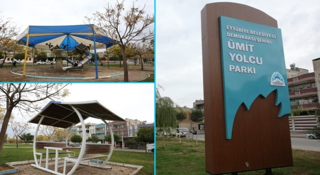Eyyübiye parklarında kış mesaisi
