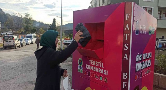 Fatsada giysi atıkları geri dönüşüme kazandırılacak