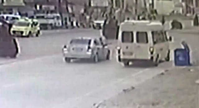 Feci kaza güvenlik kameralarına böyle yansıdı