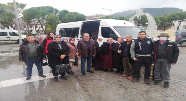 Fethiye Emniyetinden şehit ailelerine Afyonkarahisar gezisi