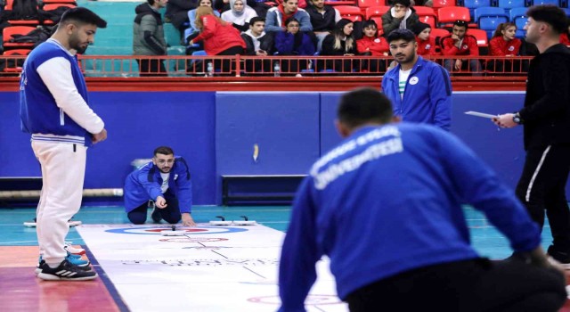 Floor Curlıng Ünilig Türkiye Şampiyonası GAÜNde başladı