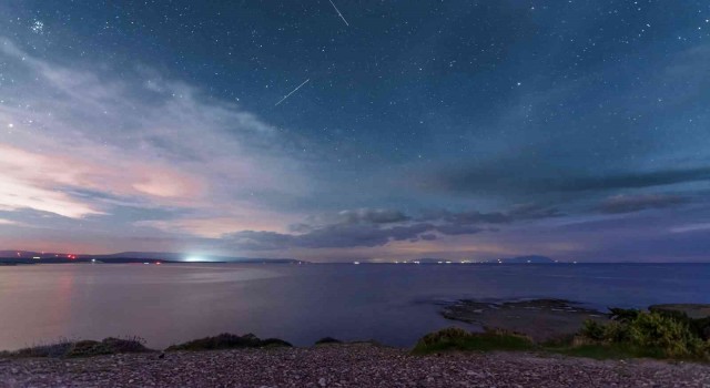Fotoğraf sanatçısı İsa Turan Geminids meteor yağmurunda eşsiz görüntüler yakaladı