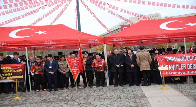 Gaziantepin Kurtuluşunun 101. yıl dönümü kutlandı
