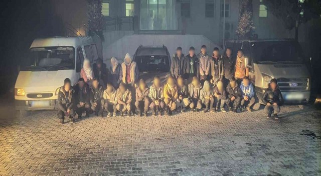 Gaziantepte 47 düzensiz göçmen yakalandı