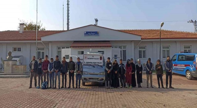 Gaziantepte bir haftada 125 düzensiz göçmen yakalandı