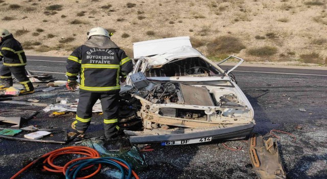 Gaziantepte feci kaza: 1 ölü, 2 ağır yaralı