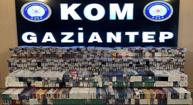 Gaziantepte kaçak sigara operasyonu: 7 gözaltı