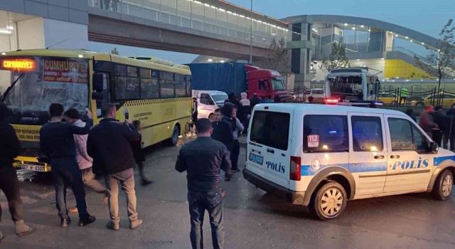 Gaziantepte zincirleme kaza: 12 yaralı