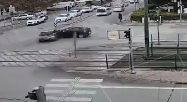 Gaziantepteki feci trafik kazaları KGYS kameralarında