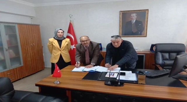 Gedizde 2 firma ile işbirliği protokolü