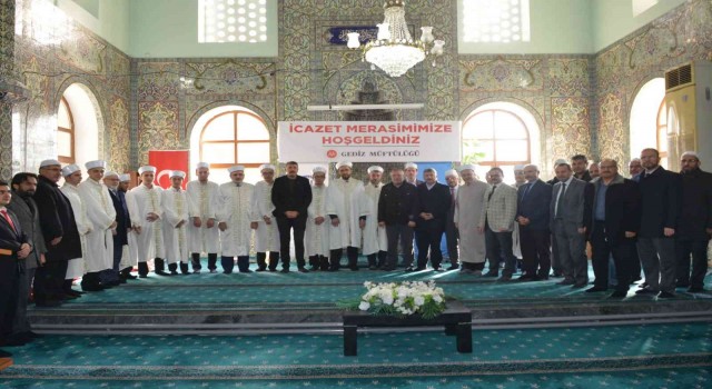 Gedizde hafızlık icazet merasimi