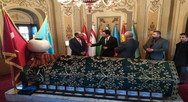 Genel Müdür Bilgin, Ertuğrul Gazi Türbesini ziyaret etti