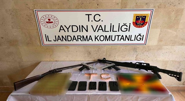Germencikte silah kaçakçılığı operasyonu