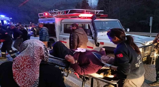 Giresunda feci kaza: 1 ölü, 3 yaralı