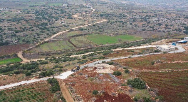 Göksüncük ve Yalangöz mahallelerine kilitli parke taşı