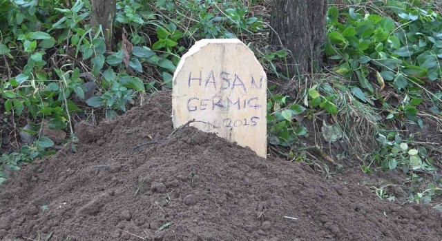 Gümüşhanede 7 yıl önce kaybolan Hasan Germiçin kemikleri defnedildi