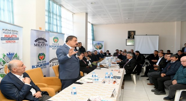 Gürkandan muhtarlarla hizmet istişaresi