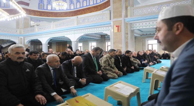 Hakkaride şehit Korkmaz için Mevlid-i Şerif okutuldu