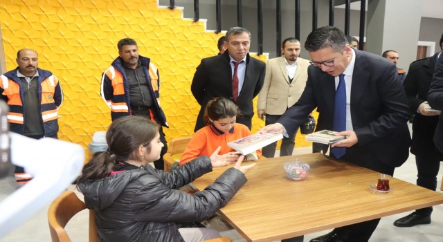 Halfetide ilk millet kıraathanesi açıldı