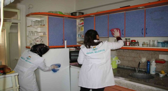 Haliliyede 576 aileye evde bakım hizmeti