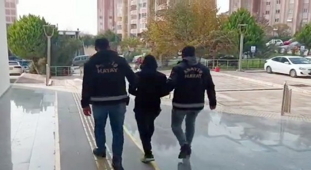 Hatayda bir evden hırsızlık yapan şüpheli tutuklandı